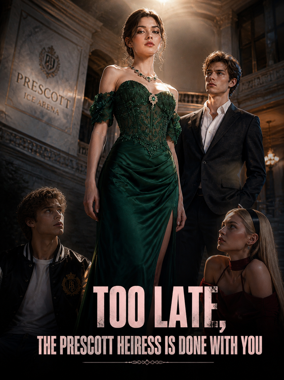 TOO LATE, THE PRESCOTT HEIRESS IS DONE WITH YOU