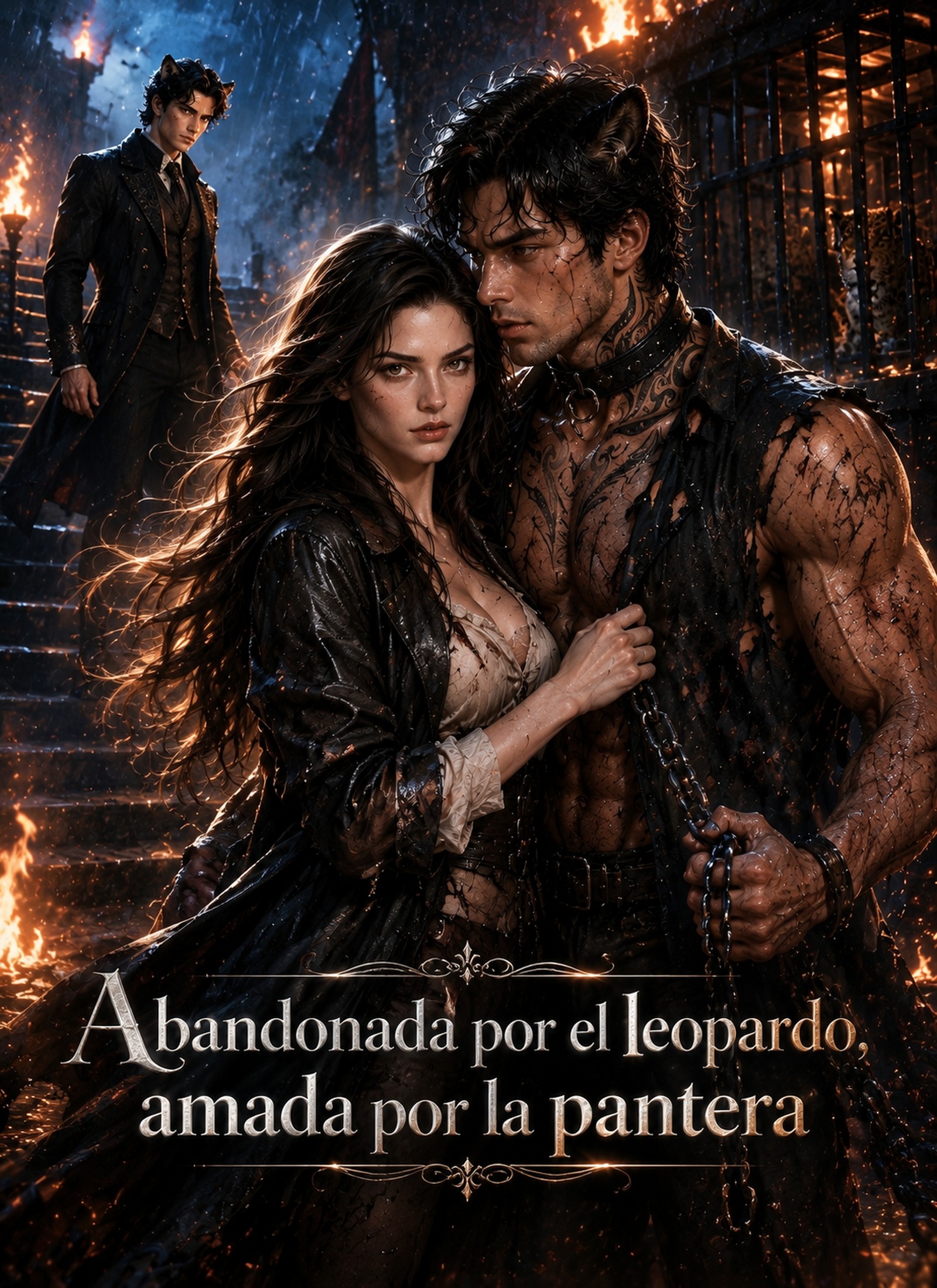 Poster Abandonada por el leopardo, amada por la pantera