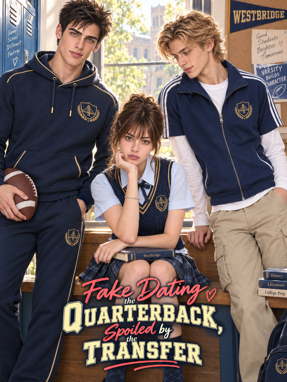 Fake Dating the Quarterback, Spoiled by the Transfer