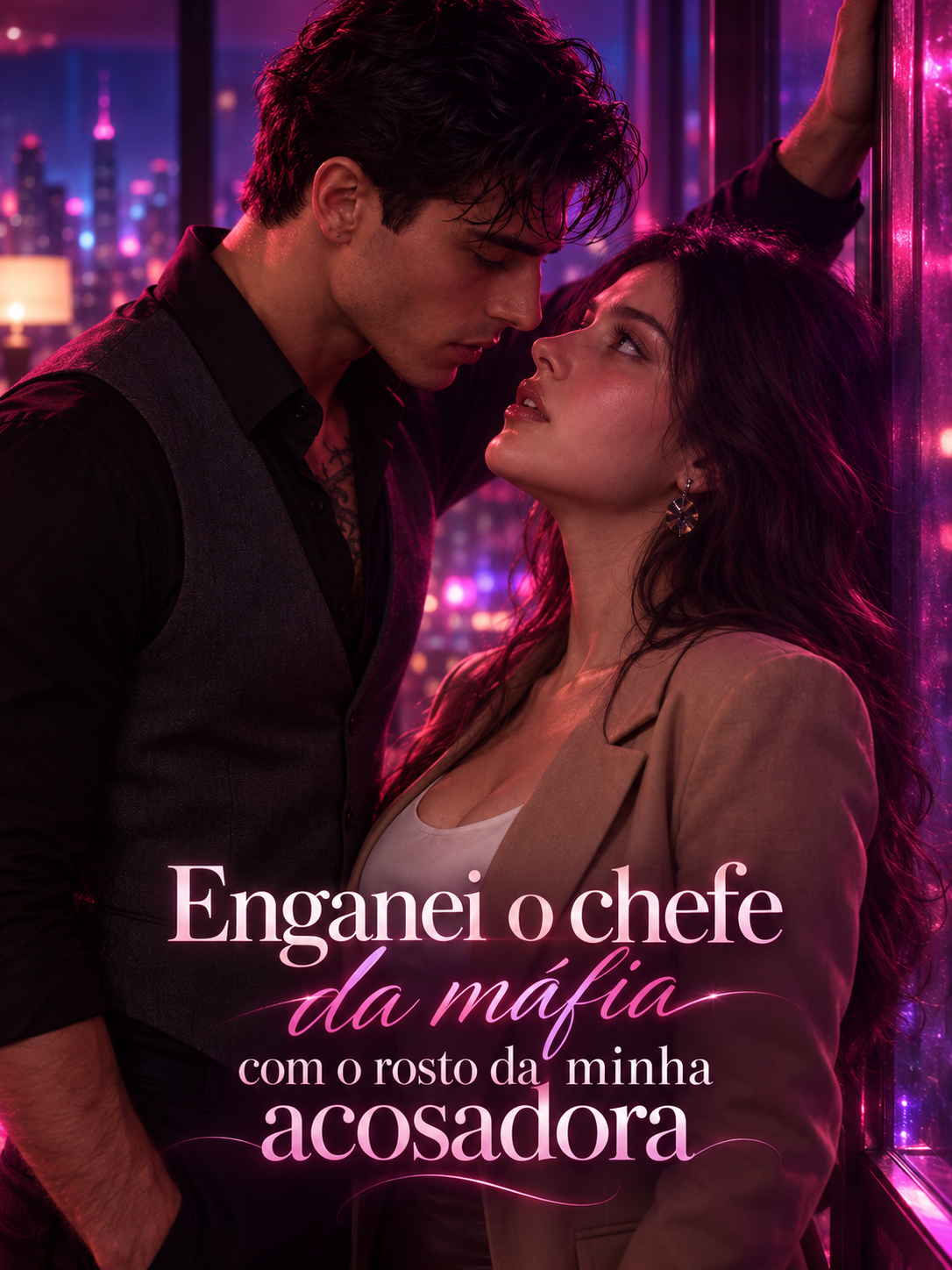 Poster Enganei o chefe da máfia com o rosto da minha acosadora