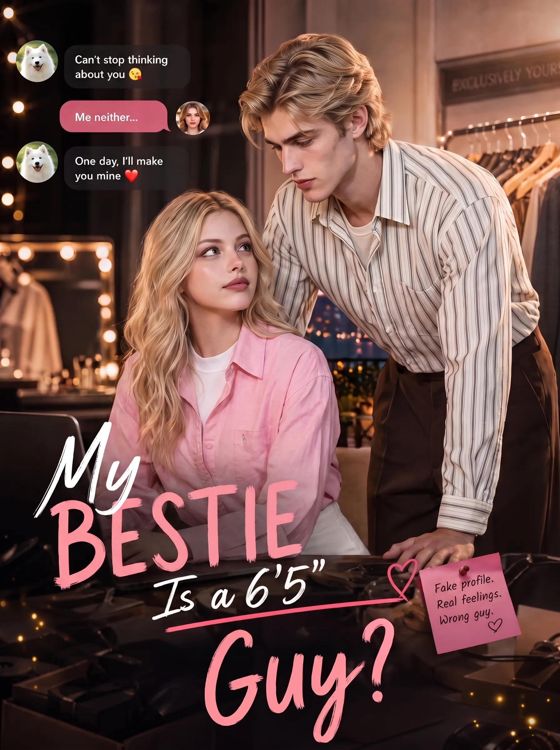 My Bestie Is a 6'5" Guy？