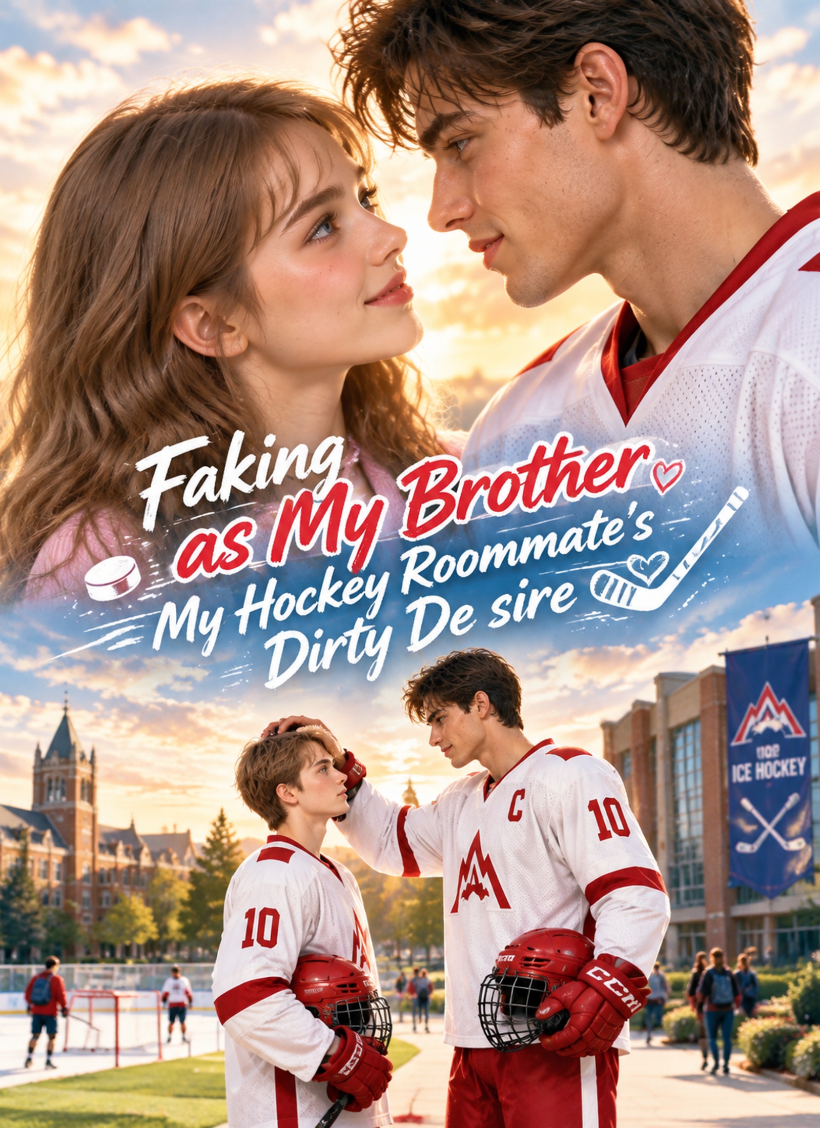 Faking as My Brother: My Hockey Roommate's Dirty Desire