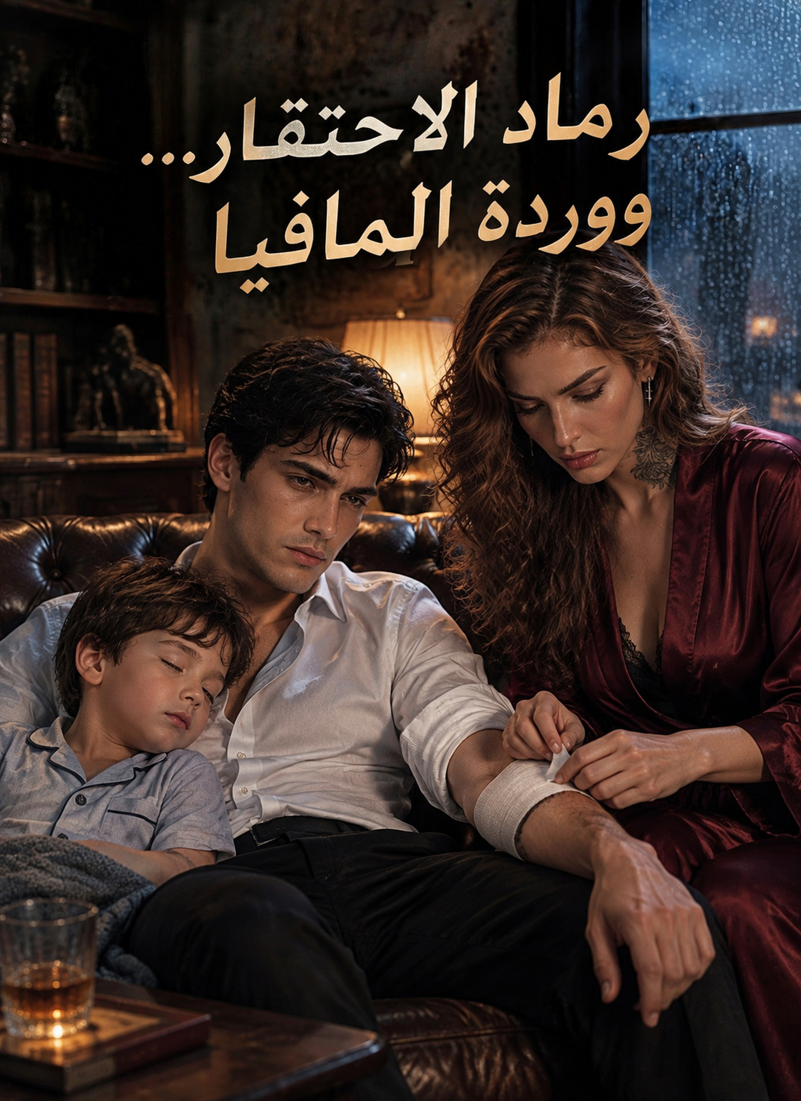 Poster رماد الاحتقار… ووردة المافيا
