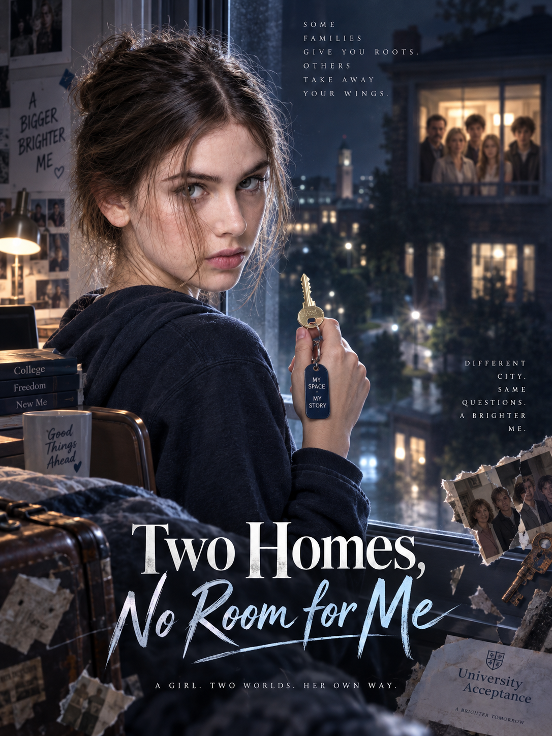 Poster Two Homes, No Room for Me