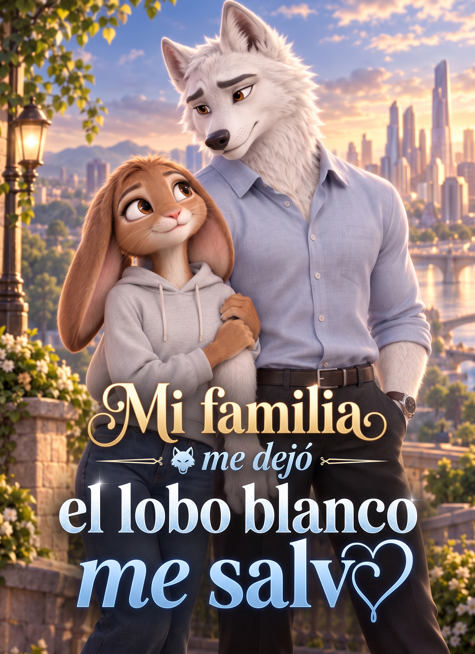 Mi familia me dejó, el lobo blanco me salvó