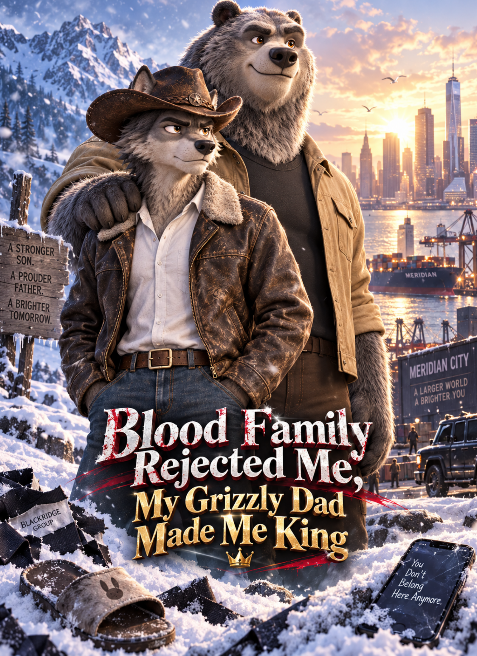 Blood Family Rejected Me, My Grizzly Dad Made Me King