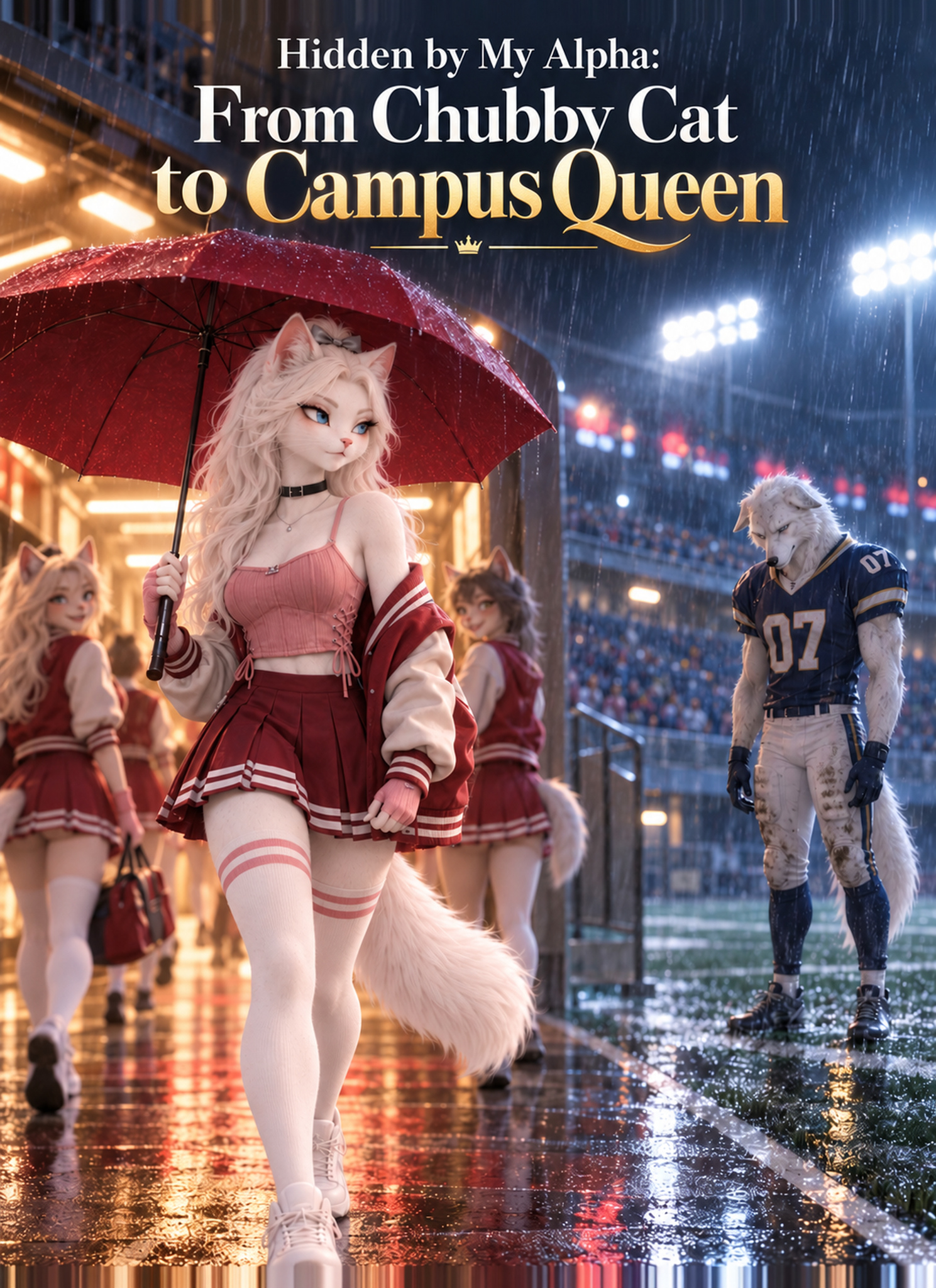 Poster Hidden by My Alpha:From Chubby Cat to Campus Queen