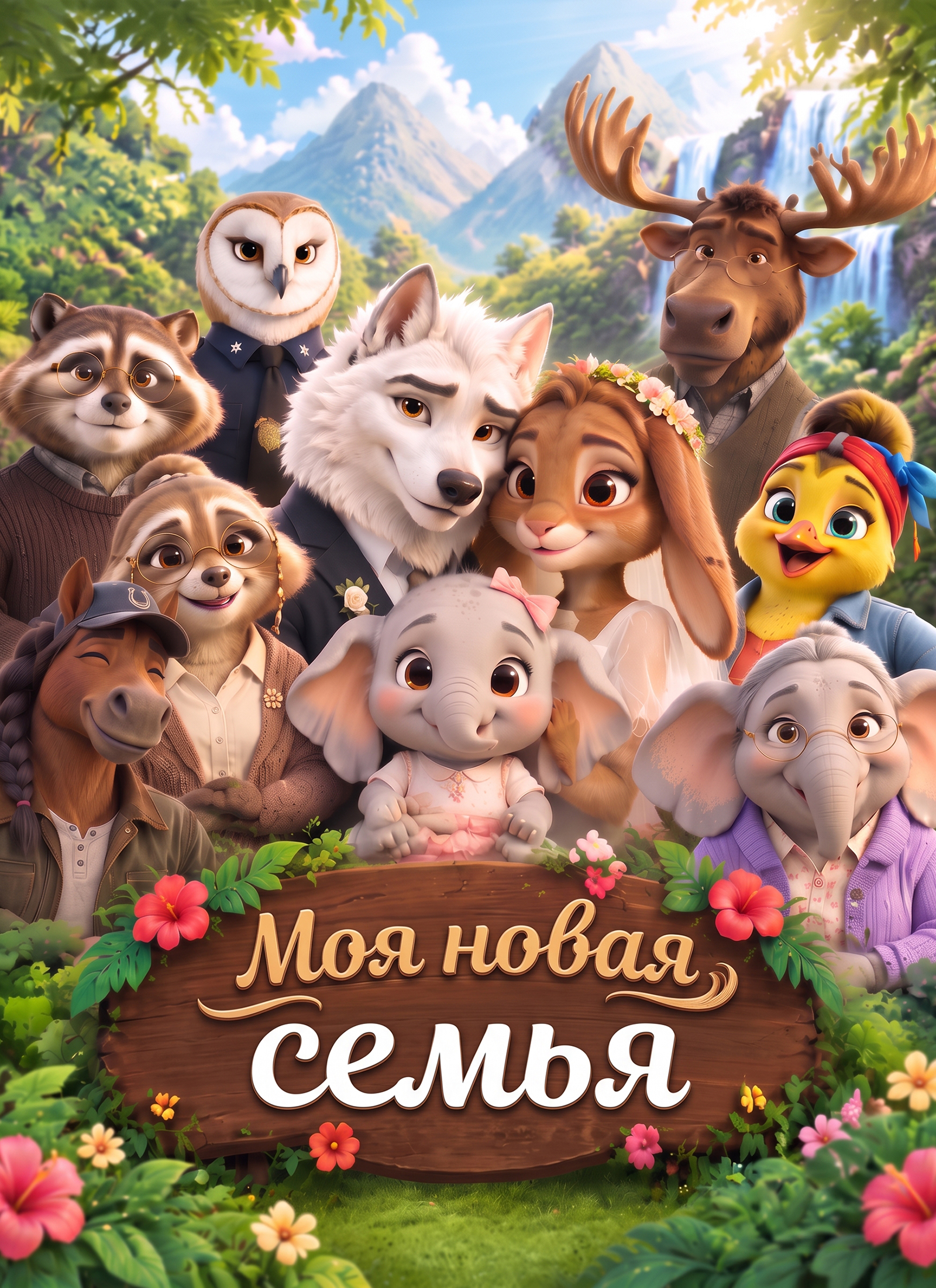 Poster Моя новая семья