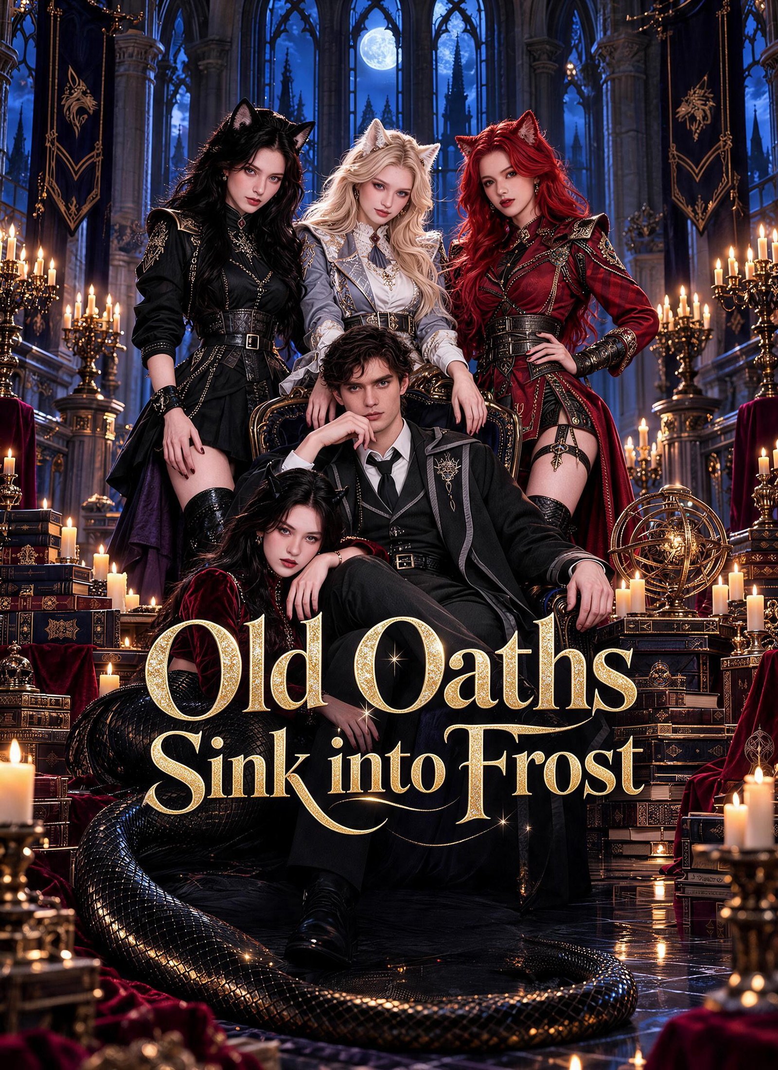 Poster Old Oaths Sink into Frost