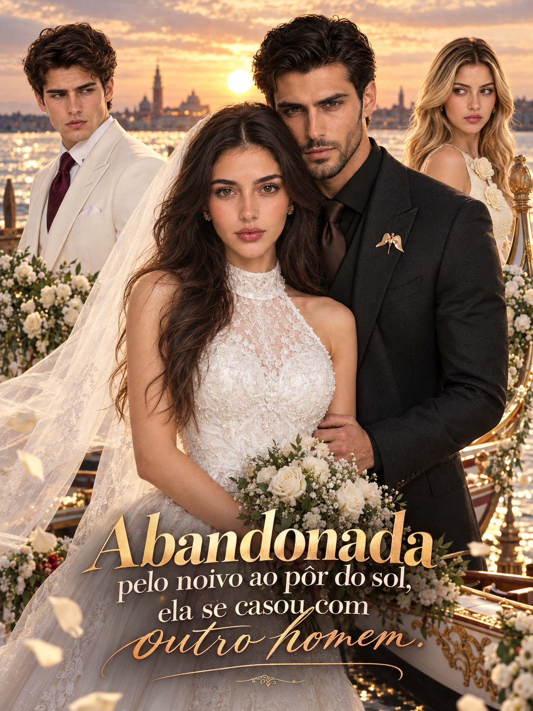 Poster Abandonada pelo noivo ao pôr do sol, ela se casou com outro homem
