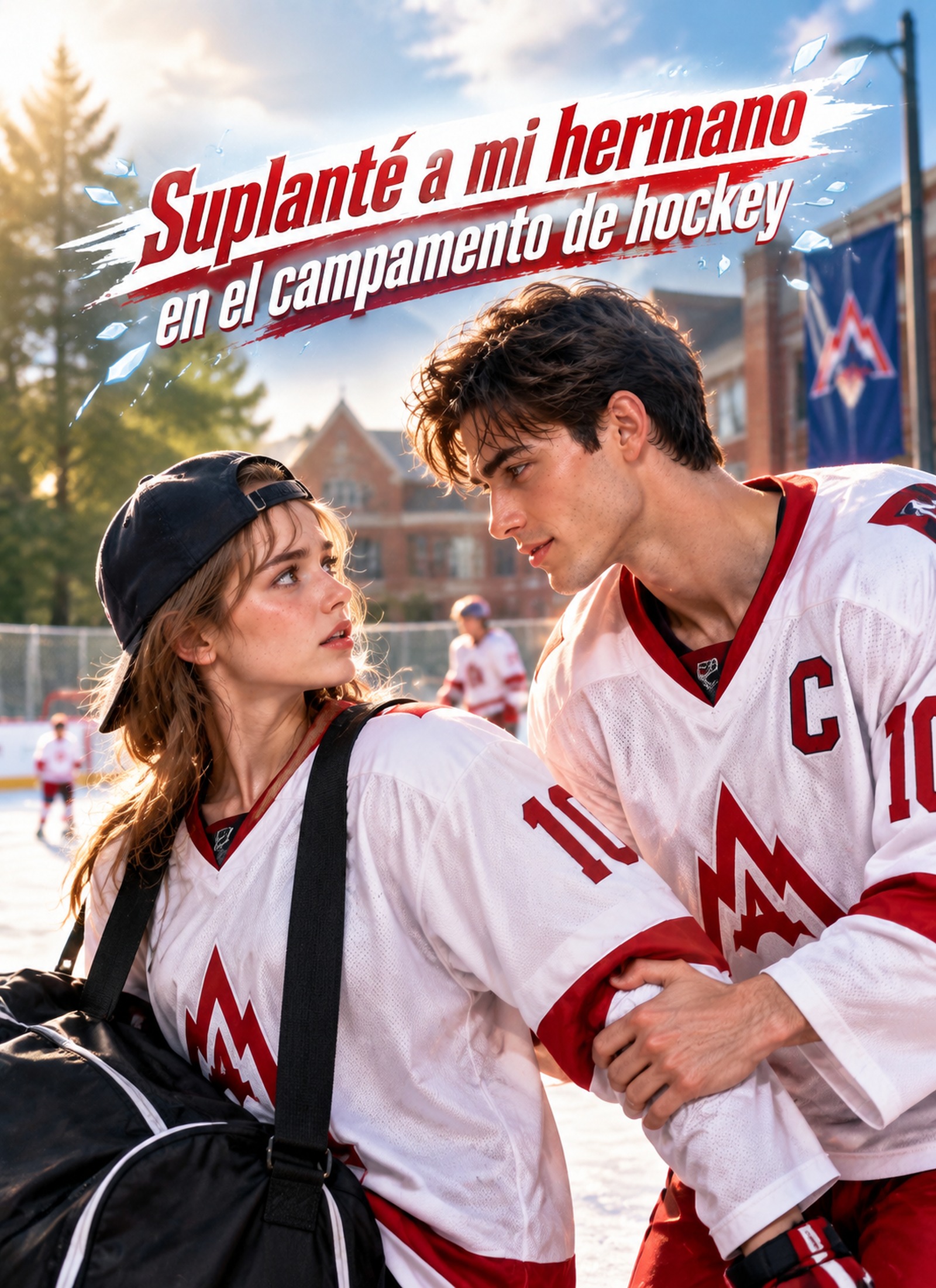 Poster [Doblado]Suplanté a mi hermano en el campamento de hockey
