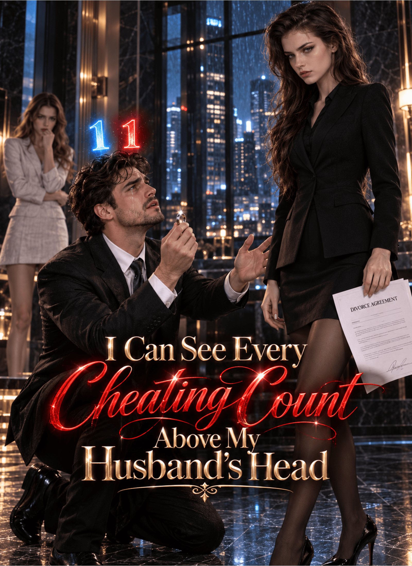 Poster I Can See Every Cheating Count Above My Husband's Head